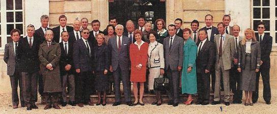 Elections Municipales 12.03.1989. Déjà Marc François.Mode Ray Ban.