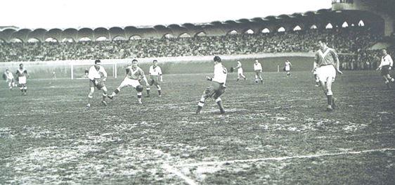 GIRONDINS : 12.02.1950, double record : spectateurs et recette.