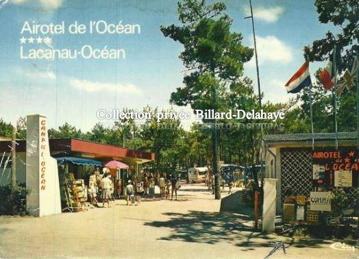 AIROTEL DE l'OCEAN LACANAU-OCEAN (Gironde). VERS 1979.