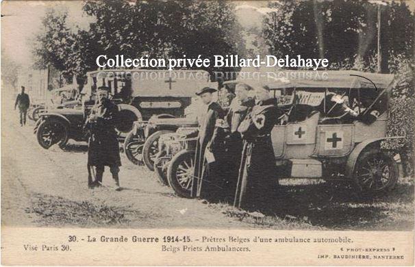 30 - La grande Guerre 1914-15 - Ambulance automobile.