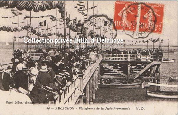 ARCACHON PLATEFORME DE LA JETEE-PROMENADE.