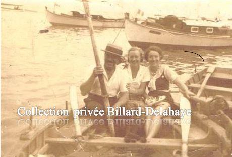 SUR LE BASSIN d'ARCACHON en JUILLET 1933. 