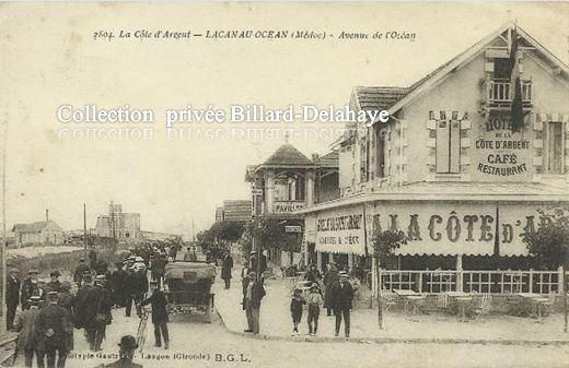 LACANAU-OCEAN (Médoc) - La Côte d'Agent. VERS 1915.