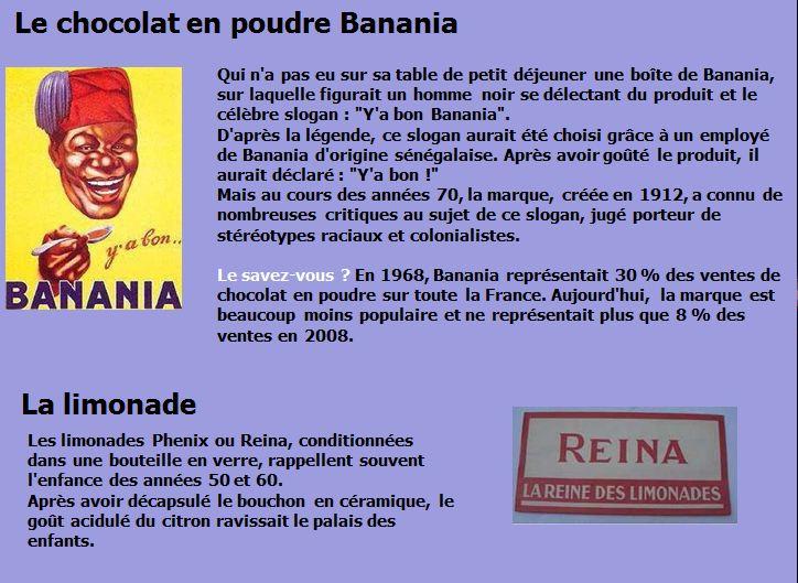 Le chocolat en poudre Banania