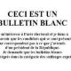 BULLETIN BLANC CIRCULANT SUR LES RESEAUX SOCIAUX - LIKE ?