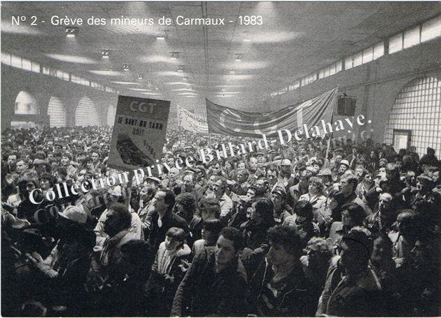 Carmaux 19ème jour de grèves salle de la Venerie.