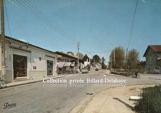 CACHAC (Gironde) - CENTRE BOURG AVANT 1970.