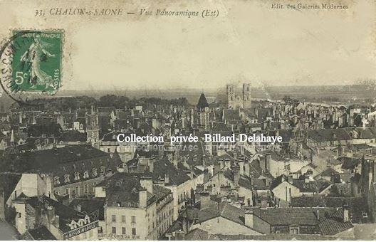 33 - CHALON sur SAONE 1914   --    Edit. des Galeries Modernes.