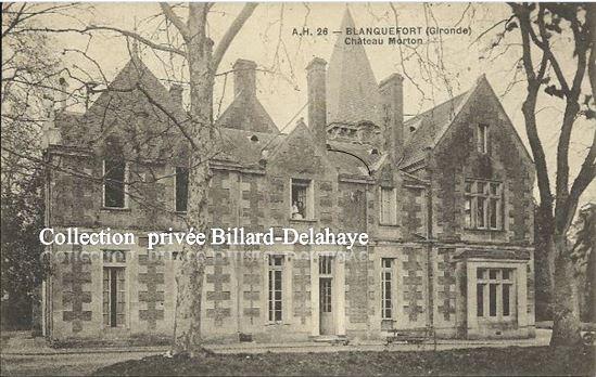 LOUIS à ELSIE le 29.04.1918 (Chateau Norton à Caychac ou il loge ?)