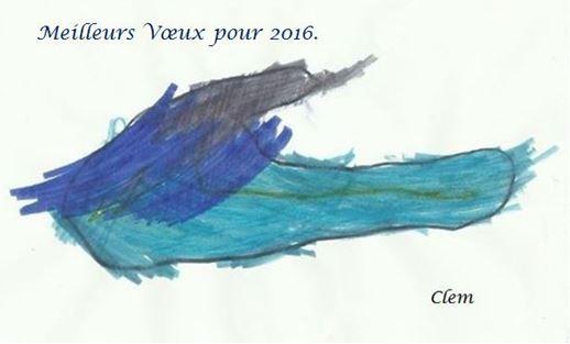 L'OISEAU BLEU VERS 2016 par CLEM.