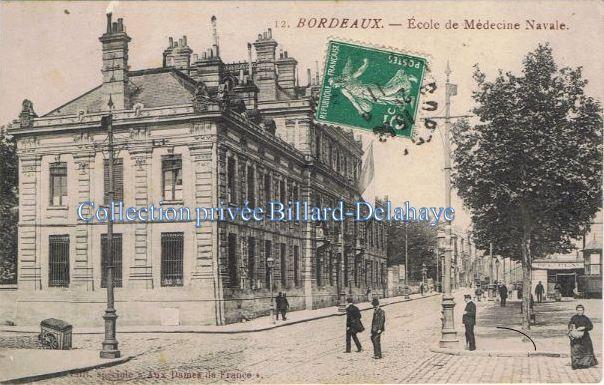 Ecole de Médecine Navale, créée en 1890, fermée le 1er 07.2011.