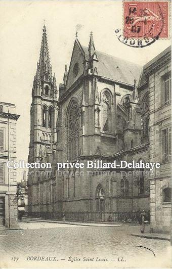 177 - EGLISE SAINT-LOUIS DES CHARTRONS. Env.1907 BELLAMY PAIMPOL