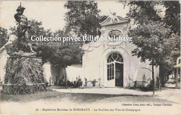 36 - EXPOSITION MARTIME DE BORDEAUX 1907 - PLACE DES QUINCONCES -