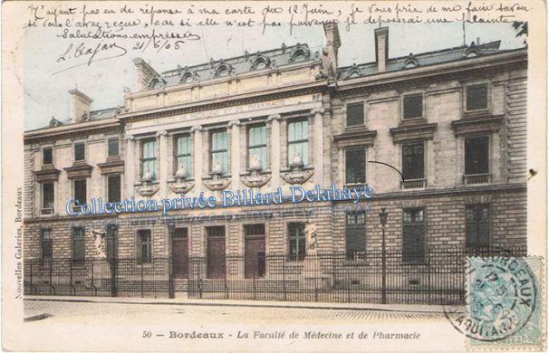 Faculté de Médecine et de Pharmacie.