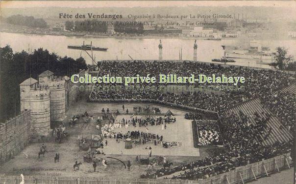 FETE DES VENDANGES organisée par la Petite Gironde aux Quinconces.