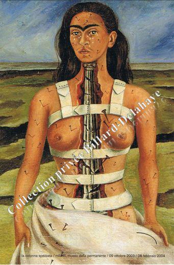 FRIDA KAHLO, peintre mexicaine 06.07.1907-13.07.1954.