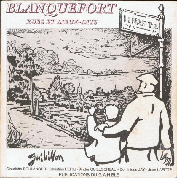 Blanquefort, croquis de J. GUIBILLON né à Paris le 14.02.1924.