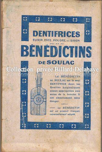 Guide Bordelais DELMAS 1920 avec un plan pratique de BX et momuments.