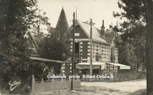SOULAC - sur - MER - L'AMELIE - HOTEL DES PINS 1er 08.1950.