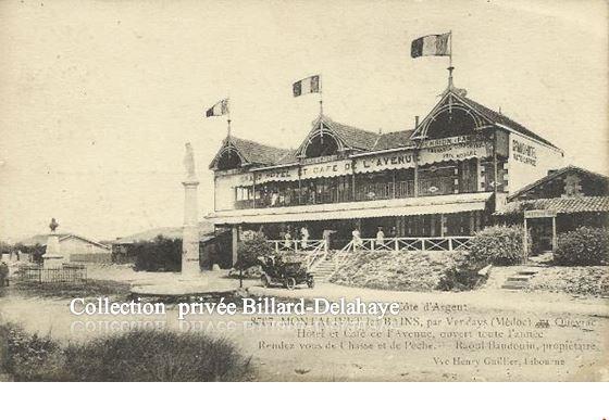 15.08.1916 - MONTALIVET-LES-BAINS, par Vendays-Queyrac (Médoc).