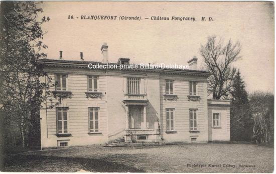 Château de Fongravey : actuel lieu de rencontre des bridgeurs.