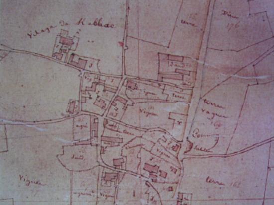 Plan de Kachac en 1806