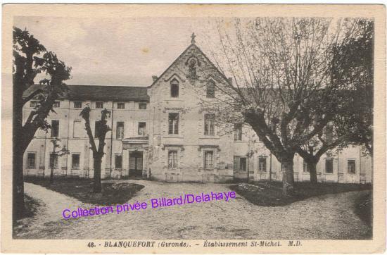 Etablissement Saint Michel,avenue du général de Gaulle.