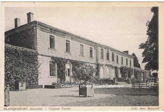 Château de Tanaïs à Caychac.