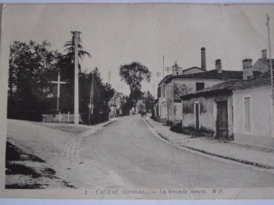 Entrée de Caychac en venant du bourg de Blanquefort.