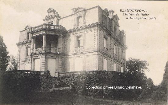 Château Grattequina dit "château de Guise" du nom de son propriétaire.