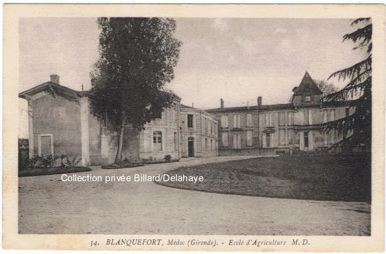 Le Château du Bechon, école d'agriculture (autre vue).