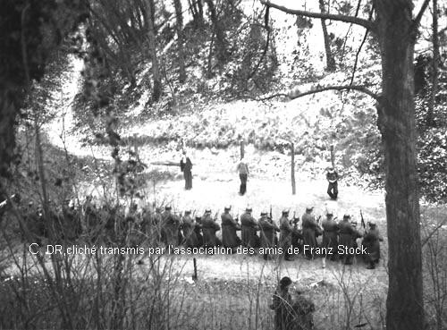 Février 1944, exécution au Mont Valérien.