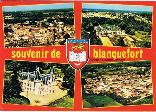 vues de Blanquefort 1968-69. Châteaux, Dulamon et Breillan. le Bourg et quartier Saturne.