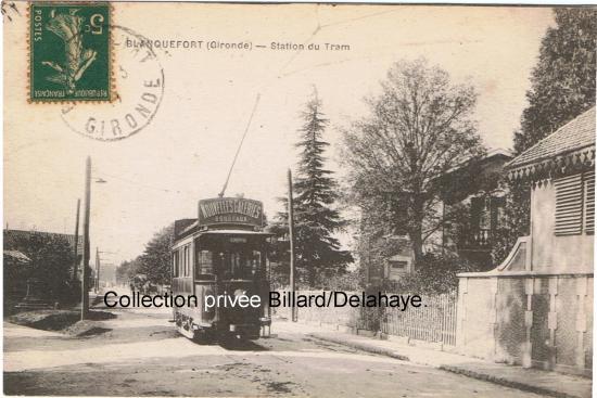 Station de tram, ligne Bordeaux-Blanquefort