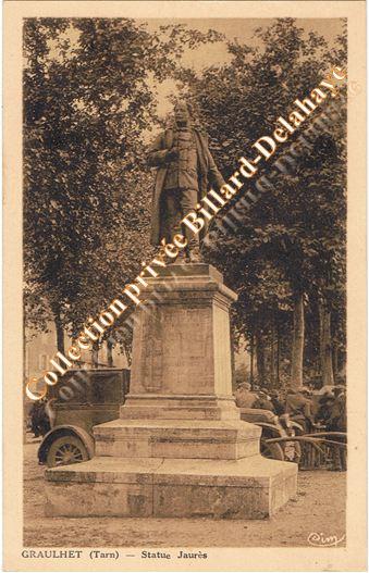 GRAULHET, place Jourdain (Tarn) - Benjamin JAURES -