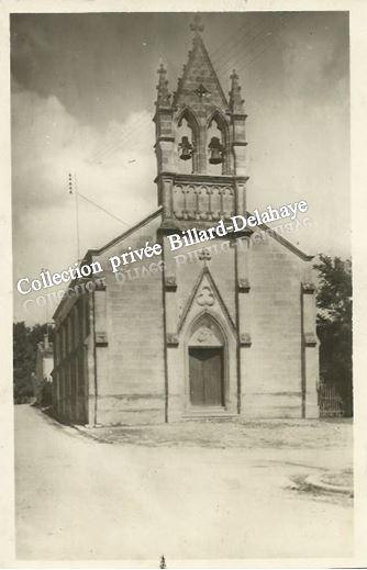 L'EGLISE SAINT-JOSEPH DE CACHAC VERS 1950.