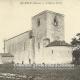 LE PIAN  MEDOC - EGLISE (Est) du XIIe s. restaurée en 1843 et 1963.