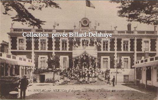 L'HOTEL DE VILLE DE SOULAC- sur-MER.