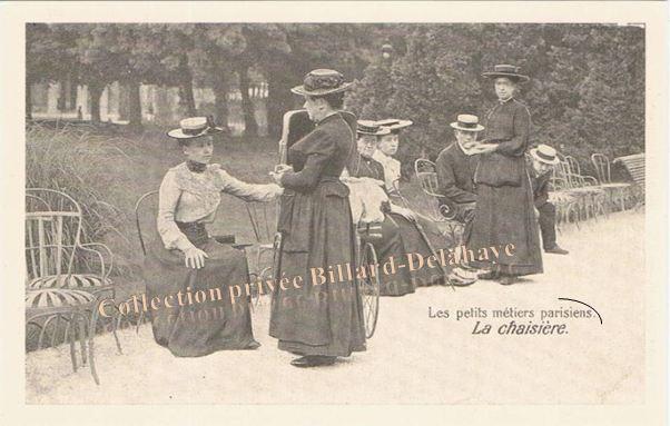 LA CHAISIERE AU JARDIN PUBLIC DE BORDEAUX.