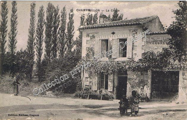 Champmillon -  La Croze CPA du 29.08.1921.