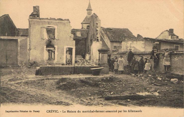 CEVRIC-La maison du maréchal-ferrant assassiné par les Allemands
