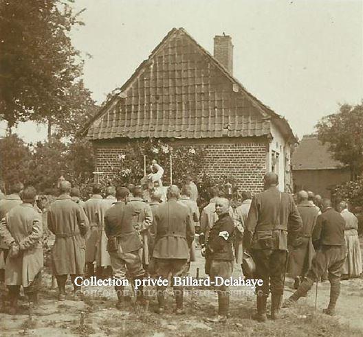 Guerre 1914/1918 - LA MESSE EN PLEIN AIR EN FRANCE.