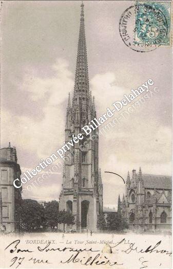 LA TOUR SAINT-MICHEL Env. en 1904 de L. DUCHON-(DORIS?).