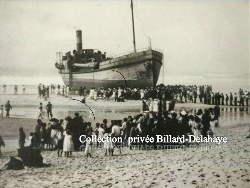 LACANAU LE CANTABRIA S'ECHOUE. Guerre d'Espagne 1936-1937.