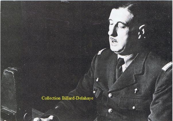 Le Général de Gaulle redonne espoir à beaucoup de français.