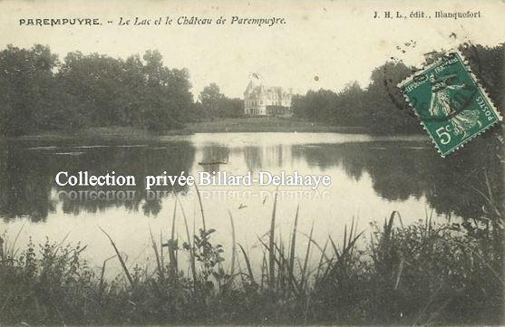 PAREMPUYRE - Gironde.  CHATEAU PICHON VERS 1900.
