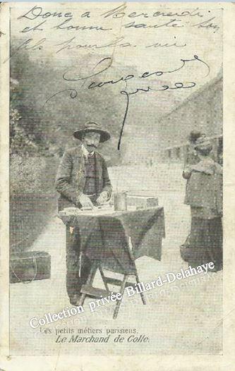 LES PETITS METIERS PARISIENS - 1906.