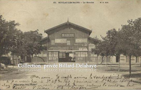 1900 - LE MARCHE DE SOULAC-LES-BAINS.