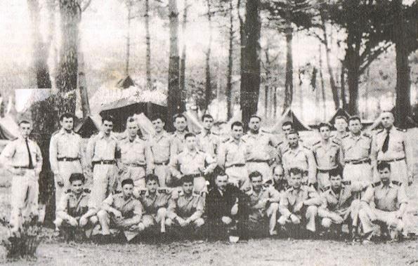 Forêt de la COUBRE en juin 1955 (Archives A.E.T.A.).