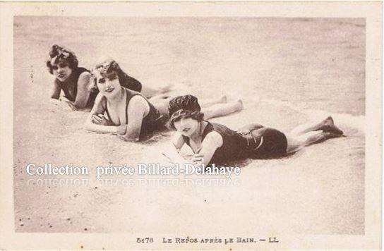 LES TROIS BAIGNEUSES A SOULAC- sur- MER